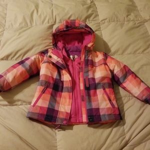 Double layer toddler girls jacket 3t